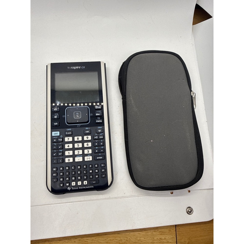 Texas Instruments TI-Nspire CX Graphing Calculator with Protective Case